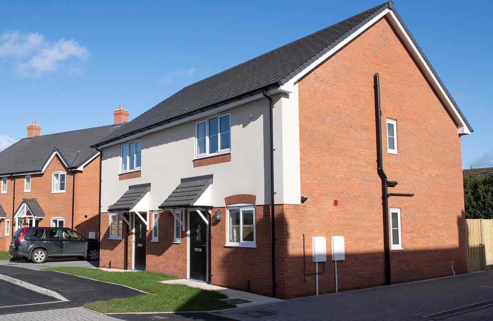 TC Homes housing, Bomere-heath, Shropshire