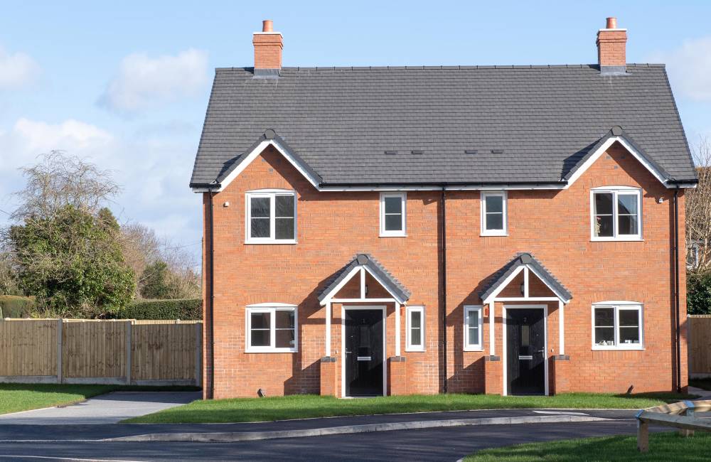 TC Homes housing, Bomere-heath, Shropshire