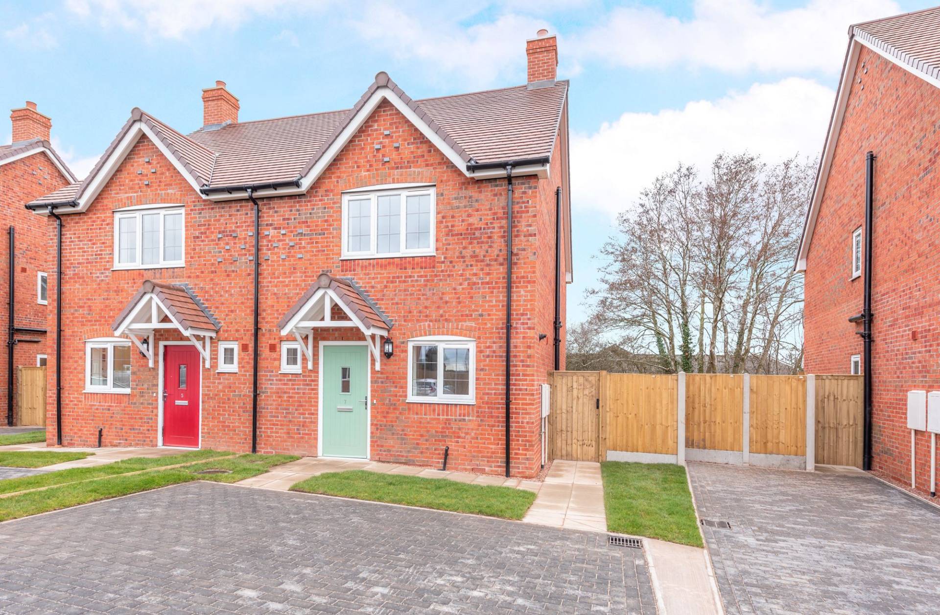 A development of 20 semi-detached two and three-bedroomed houses in Shawbury, Shropshire.  The contract with Floreat Housing Group, worth around £2.2million, began in March 2018 and is expected to complete in March 2019.